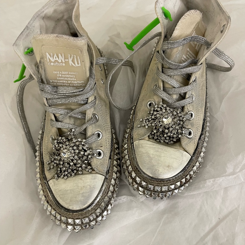 Nan-ku Cruiser Studded Hi Top Sneakers
